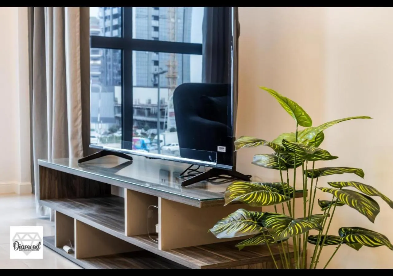 公寓 07Diamond Jumeirah Garden City 2Br Apt 迪拜